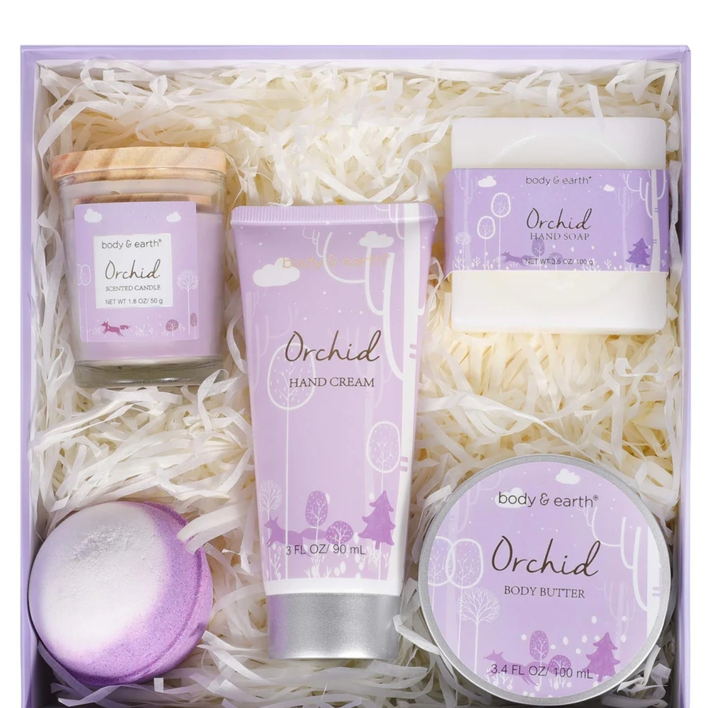 Body & Earth Orchid Gift Set NEW